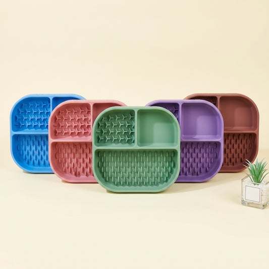 Silicone Dog Slow Feeder & Licking Mat